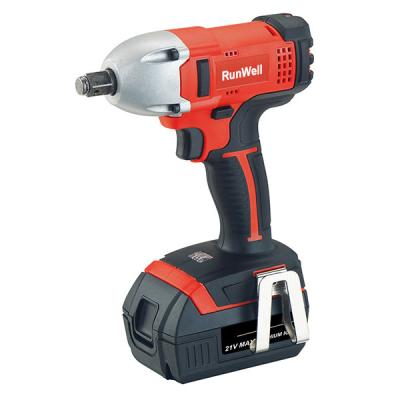 China Rapid Charging Brushless Motor 20v Cordless Impact Wrench 4000mAh Battery for sale