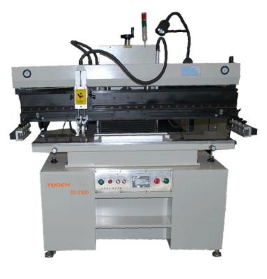 China Beijing TORCH T1200D 1.2M Length PCB Semi-automatic Stencil Printer Semiautomatic Screen Printing Machine for sale