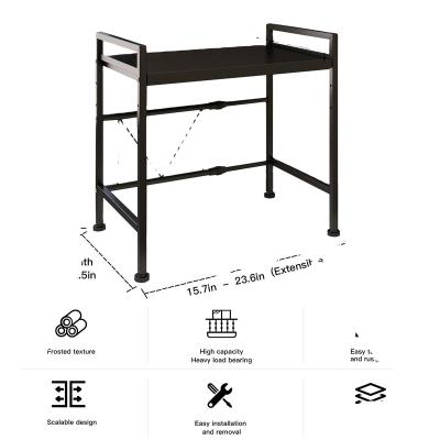 China High Quality Stainless Steel Metal Microwave Oven Racks For Kitchen Storage for sale