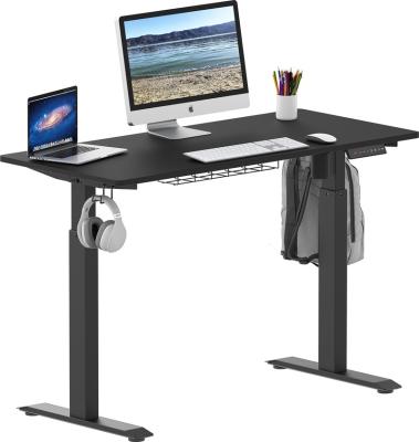 China Motor Adjustable Modern Dual Height Computer Desk ET223 IB Anti-Collision Desk Motorized 3 Segment Metal Building for sale