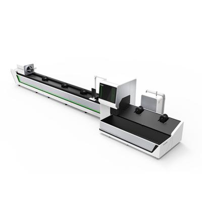 China Laser Cutter Laser Cutting Machine CNC Auto Feeding Tube , Pipe Laser Cutter for sale