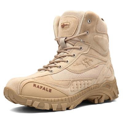 China Others 2021 wholesale men's boots outdoor desert safety wear-resistant tactical boots fashion trend boots for men for sale