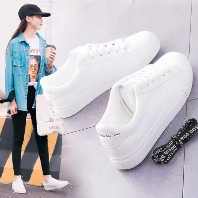 China Fashion Trend Women's Walking Sports Shoes And Comfortable Casual White Shoes For Women Breathable White Walking Shoes Drop Shipping for sale