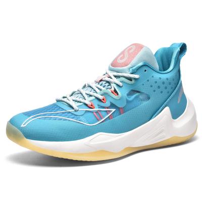 China Fashion tend wear-resistant men's basketball shoes the latest style high quality outdoor boots basketball sneakers 2021 for sale