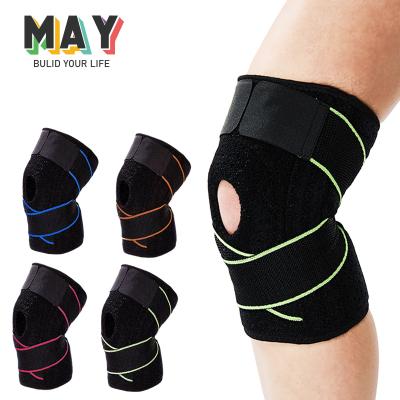 China Good Quality Breathable Silicone Knee Support Knee Sleeve Compression Knee Brace for sale