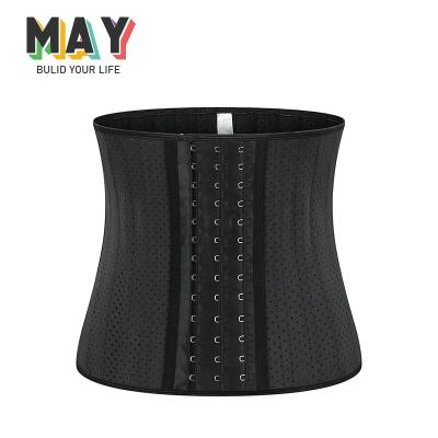 China May 25 Cotton /Nylon Bone Latex Body Shaper Fashion Back Support Women Waist Trimmers for sale