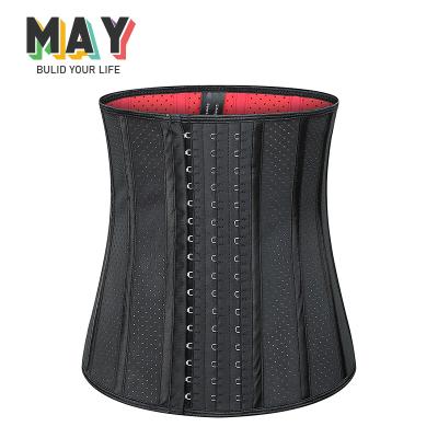 China May Wholesales High Quality Neoprene Trainer Belt / Waist Trainer Nylon Red Bottom Corset Pad for sale