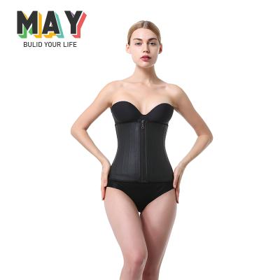 China May cotton good quality corset sports belt popular latex corset gym support belt for sale