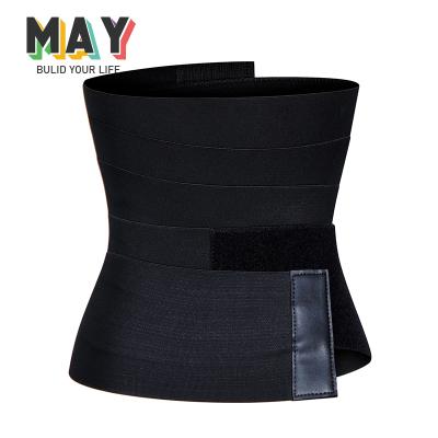 China Polyester & May Wrap Waist Belt Trimmer Bands Nylon Stomach Wrap Belt for sale