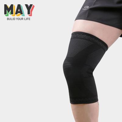 China Spandex & May Nylon Breathable Sweat-Absorbing Padded Wraps Weightlifting Knee Sleeves for sale