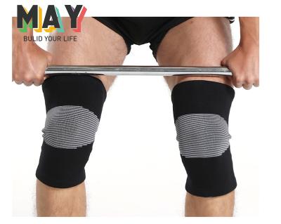 China Adult May Thickened Compression Nylon Sleeve Brace Military Magnetic Kneepad Support for sale