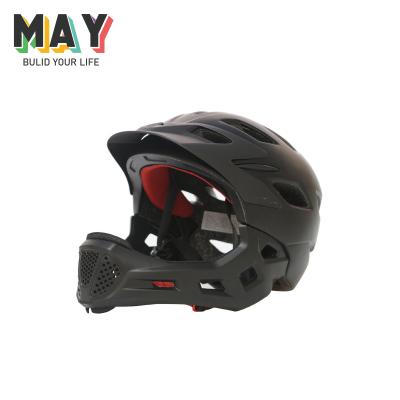 China New ABS+PC Kids May Bike Vintage Full Face Mountain Bike Helmet Detachable Scorpion for sale