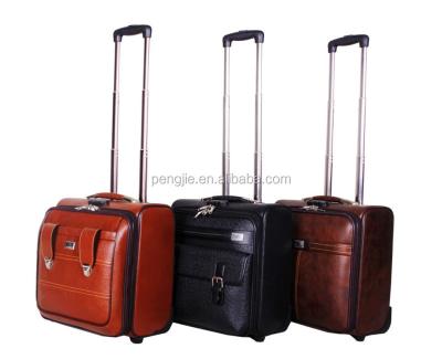 China PU Design Good Leather Trolley Driver Bag for sale