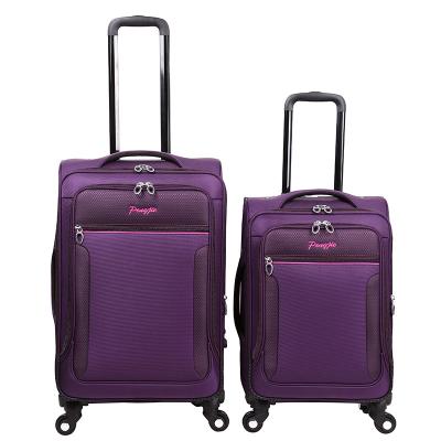 China Polyester Fabric Travel Trolley Luggage Bag Cover Polyester for sale