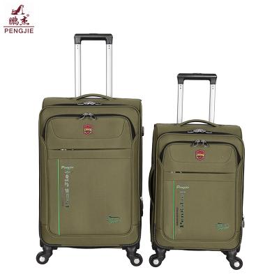 China Supercheap Cotton Fabric Luggage Sets Trolley Luggage Bag Business Luggage Laptop Trolley Bag for sale