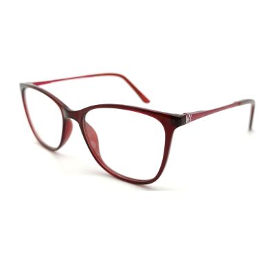 China Eyewear Custom Glass Frame Eye Temples TR Aluminum Optical Frames In Stock for sale