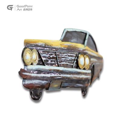 China Artowrk Innovative Painting Europe 2020 Wholesale Products 3d Car Sculpture for sale