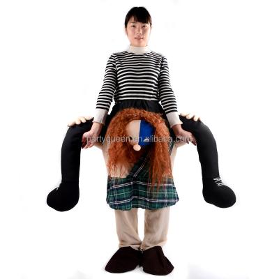 China Funny Party Comedy Costume Pants In The Shoulder Carry Ride for sale