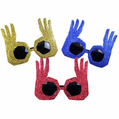 China NBA Stephen Curry Gifts 3 Point Celebration Gesture Glasses for sale