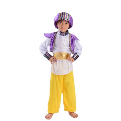 China Arabian Prince Costume Egypt King Costume Boys Cosplay Carnival Party Fancy Dress for sale