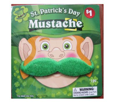 China ST PATRICK'S DAY mustache party decoration cosplay for sale