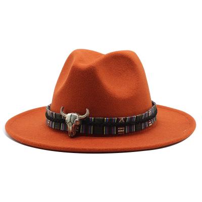 China RTS Polyester Striped High Quality Cowboy Hat for sale