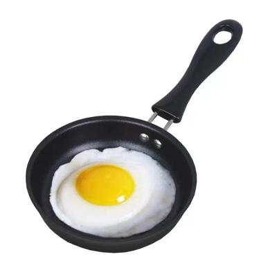 China Viable Medical Stone or Stainless Steel Handle Heat Resistant 12cm Non-Stick Cookware Omelet Sauté Pan for sale