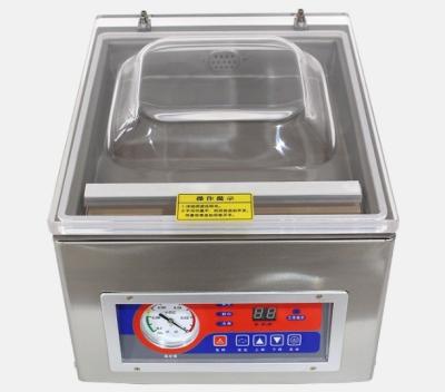 China Stainless Steel Single Chamber Vacuum Sealer 41*32*29 for Food Beverage Packaging Line for sale