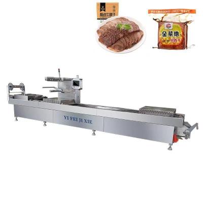 China AirTAC Meat Jerky Thermoforming Vacuümverpakkingsmachine met hogedrukverzegeling Te koop