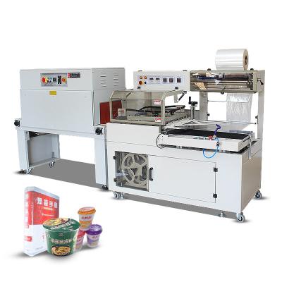 China Electric Driven Small Jet Heat Shrink Tunnel Wrapping Machine for Pet Bottle Wrapping for sale