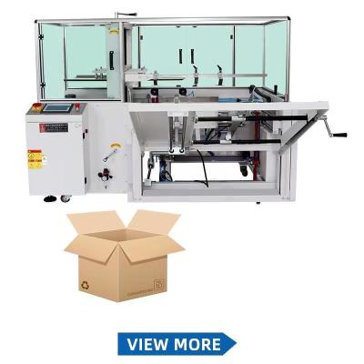 China High Speed Electric Driven Adjustable Carton Folding Sealing Machine for Juice Cartons for sale