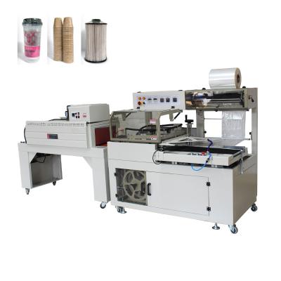 China Food and Cosmetic Side Sealing Shrink Wrappers with Automatic Shrink Wrapping Tunnel for sale