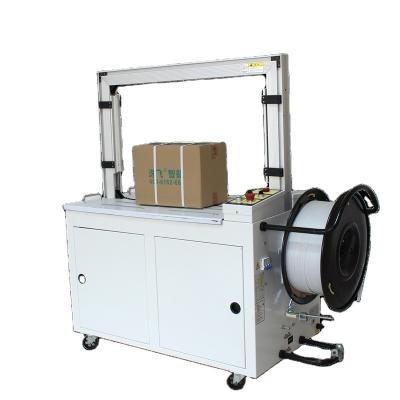 China 220 KG Automatic Electric PP Tape Packing Bundling Strapping Machine Band Belt Banding Strapping Machines for sale