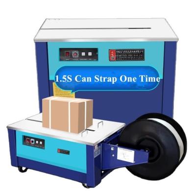 China Semi Automatic Paper Strapping Machine for Carton Packaging in Energy Mining Industry for sale