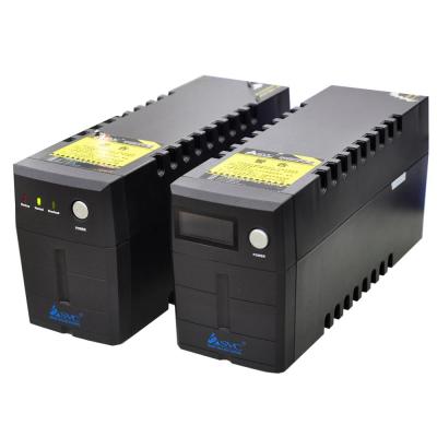 China COMPUTER SVC CPU Controlled PMW Wide Voltage Range Line-interactive UPS 600Va Uninterruptible Power Supply for sale