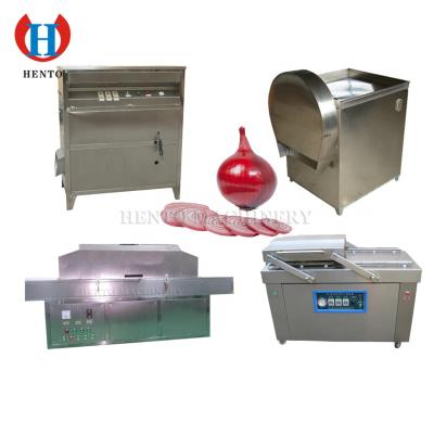 China High efficiency easy operate spring onion peeling machine/onion slicing machine/onion slicer making machine for sale