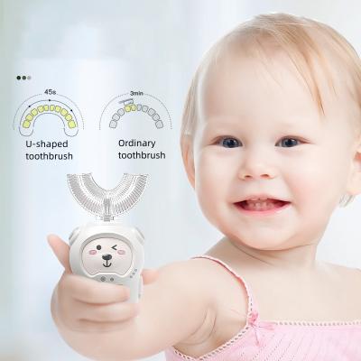 China Electric Toothbrush Battery Powered Head USB OEM Soft Waterproof Baby Logo Power Battery Charging for sale