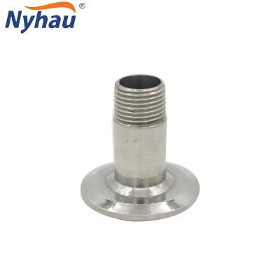 China nyhau SS304 stainless steel male thread female thread ferrule tc ferrule sanitary ferrule seal for sale