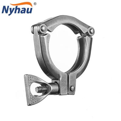 China food & Sanitary nyhau wholesale price stainless steel flange set of beverage flange + olive + 3 piece pin gasket for sale