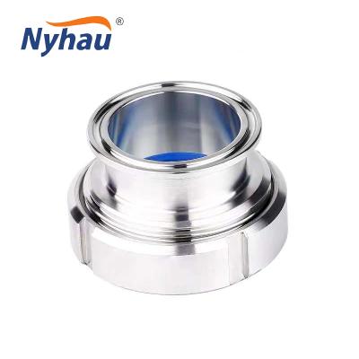 China beer beverage/dairy products/pharmaceutical/tank welding glass nyhau equipment stainless steel unions mirror sanitary round wire sight glass for sale