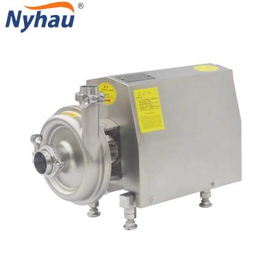 China food and beverage industry nyhau centrifugal pump pipeline booster water pump stainless steel sanitary beer pump for sale