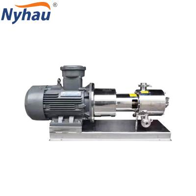 China Vegetable Processing Plant Nyhau Wholesale Price Bitumen Homogenizer Emulsion Pump for sale