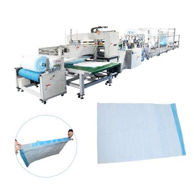 China Full Automatic Nonwoven Disposable Cloth Machine Disposable Air Filter Bag Making Machine for sale