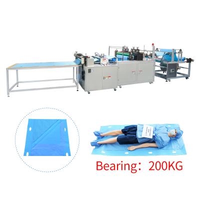 China Disposable Anti-Cross Disposable Full Automatic Contamination Machine Medical Cloth Sliding Pad Making Machine for sale