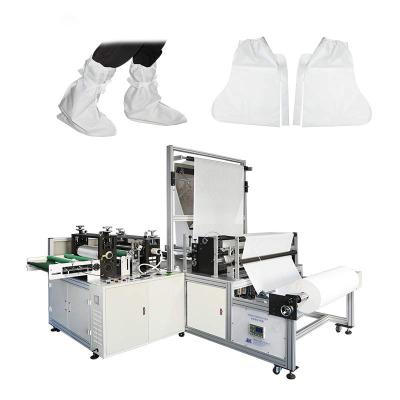 China Shoe Preparing Industry Disposable Medical Polypropylene Nonwoven Non-Slip Boot Cover Making Machine for sale