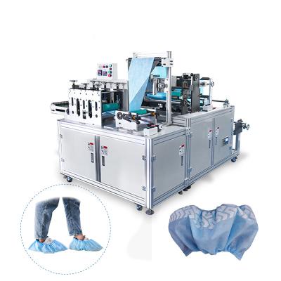 China Factory Full Automatic Disposable Nonwoven Shoe Cover Making Machine for sale