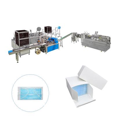 China energy & Belt Detection Extracting Fully Automatic Flat Bag In Box Mask Machine for sale