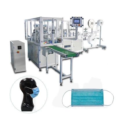 China energy & Automatic Pulling Out Disposable Flat 3ply Face Mask Making Machine for sale