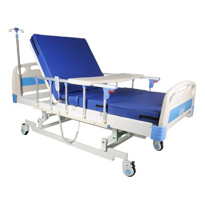 China Low cost electric supper high low 3 function adjustable electric hospital bed for sale for sale