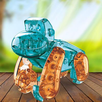 China Solar Toys Gorilla Toys Transparent Gear Action Self Assembly Model Toy DIY Energy Conversion Solar Animal STEM Science for Kids for sale